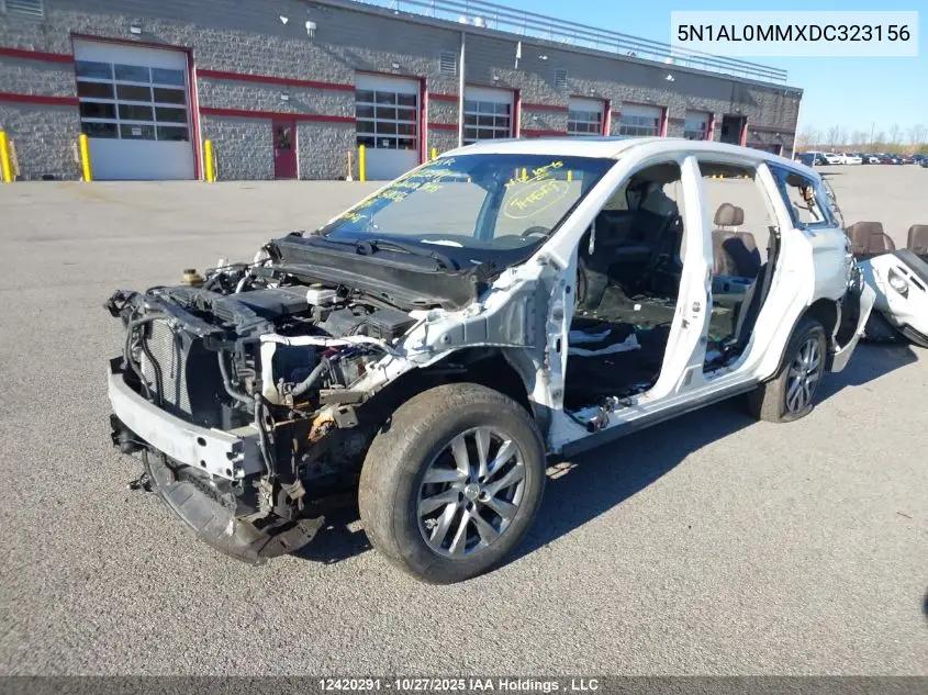 5N1AL0MMXDC323156 2013 Infiniti Jx35