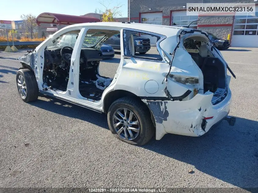 5N1AL0MMXDC323156 2013 Infiniti Jx35