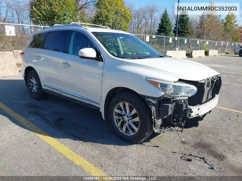 5N1AL0MM9DC352003 2013 Infiniti Jx35