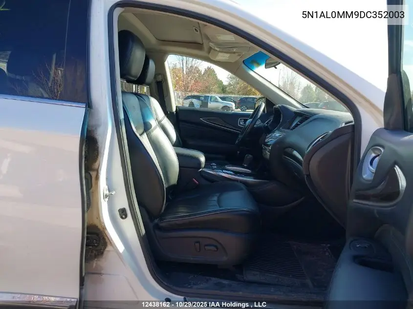 5N1AL0MM9DC352003 2013 Infiniti Jx35
