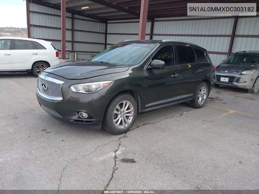 5N1AL0MMXDC303182 2013 Infiniti Jx35