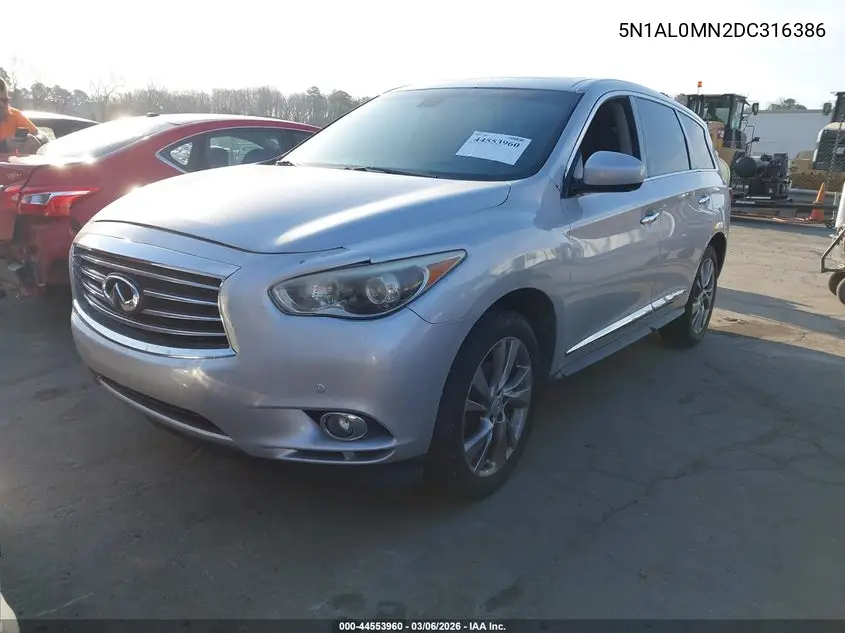 5N1AL0MN2DC316386 2013 Infiniti Jx35
