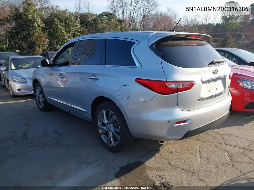 5N1AL0MN2DC316386 2013 Infiniti Jx35