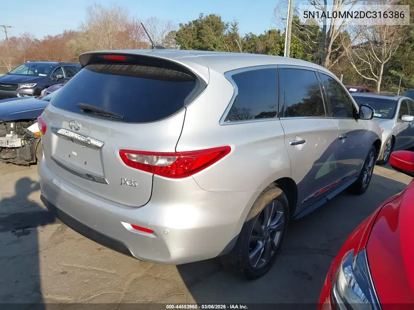 5N1AL0MN2DC316386 2013 Infiniti Jx35