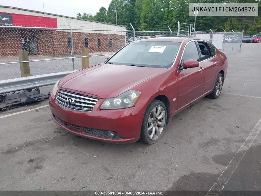 JNKAY01F16M264876 2006 Infiniti M35X