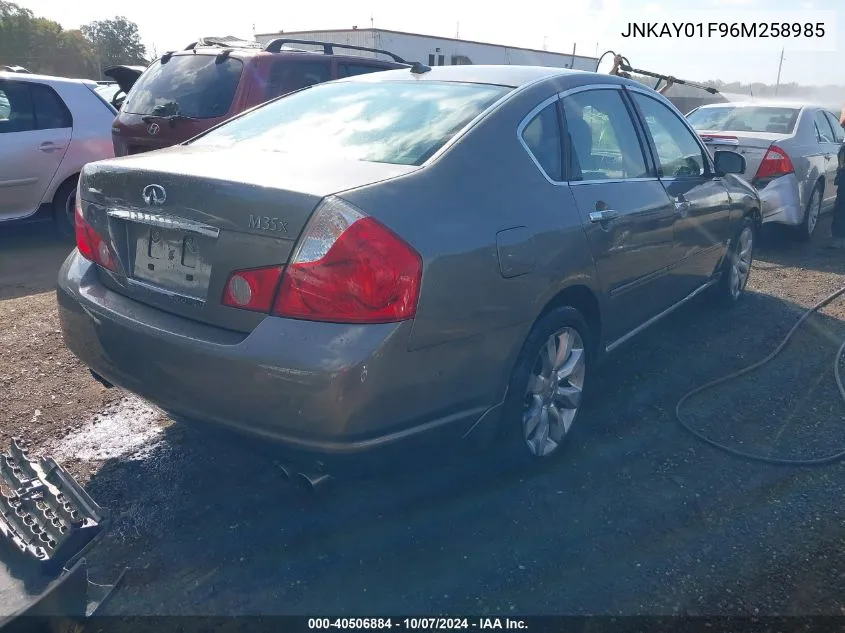 JNKAY01F96M258985 2006 Infiniti M35X