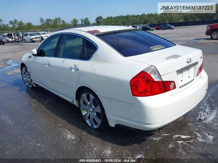 JNKAY01E66M107223 2006 Infiniti M35