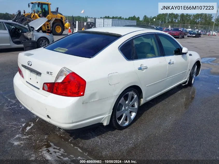 JNKAY01E66M107223 2006 Infiniti M35