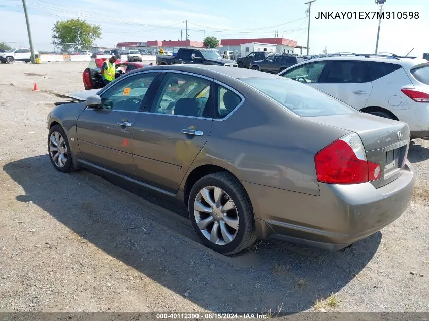 JNKAY01EX7M310598 2007 Infiniti M35