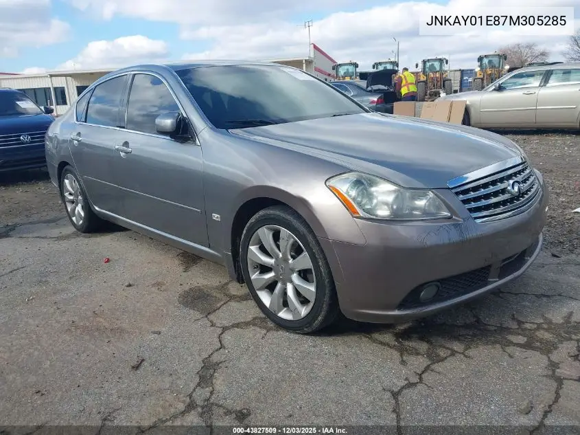 JNKAY01E87M305285 2007 Infiniti M35