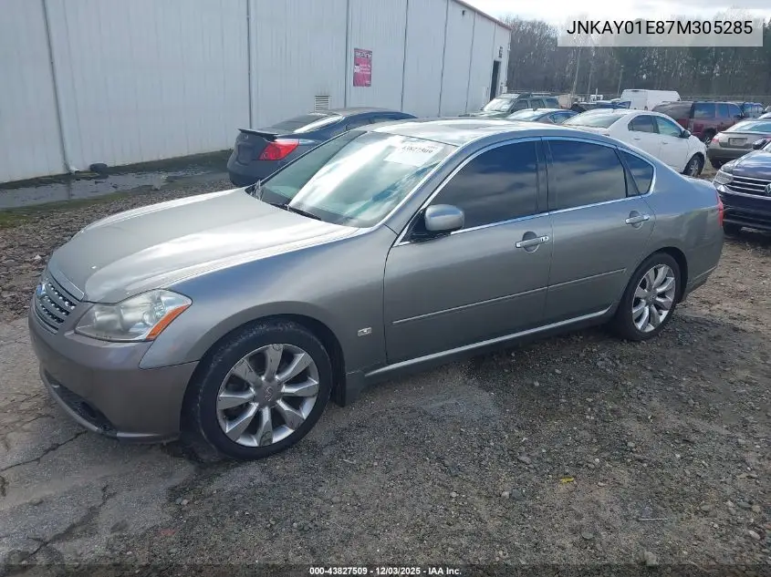 JNKAY01E87M305285 2007 Infiniti M35