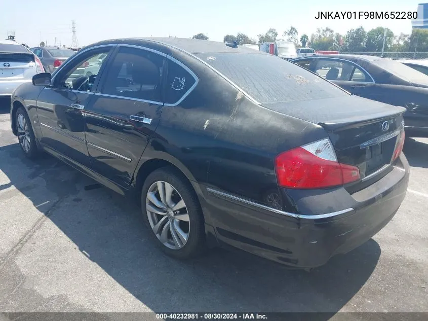 JNKAY01F98M652280 2008 Infiniti M35X