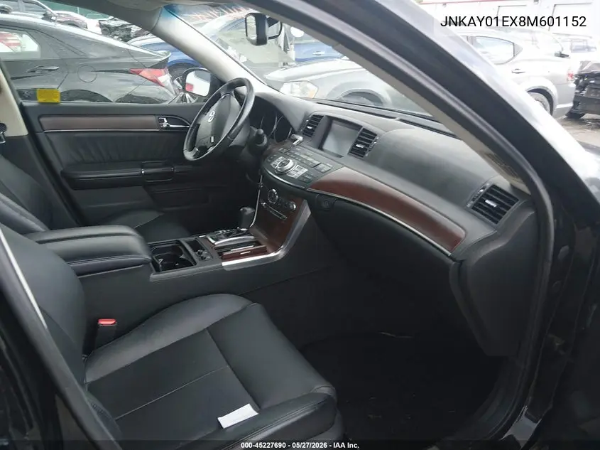 2008 Infiniti M35 VIN: JNKAY01EX8M601152 Lot: 45227690