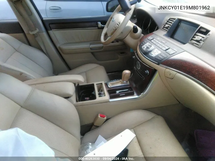 JNKCY01E19M801962 2009 Infiniti M35 Sport