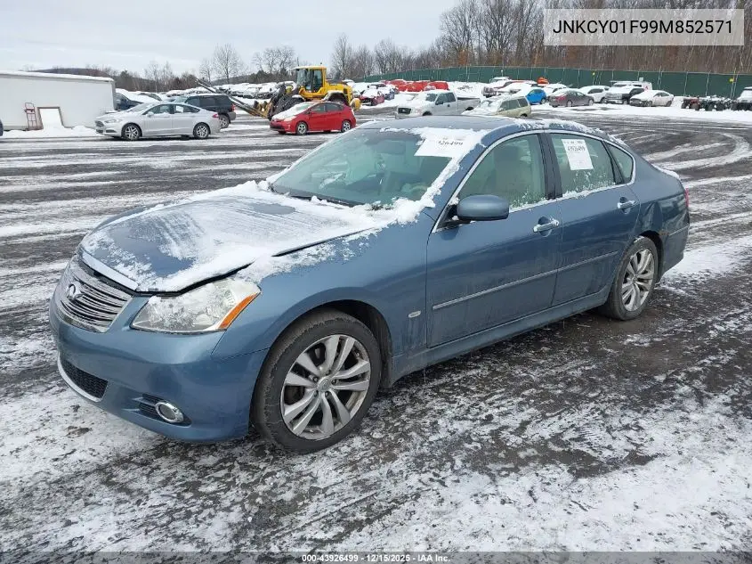 JNKCY01F99M852571 2009 Infiniti M35X
