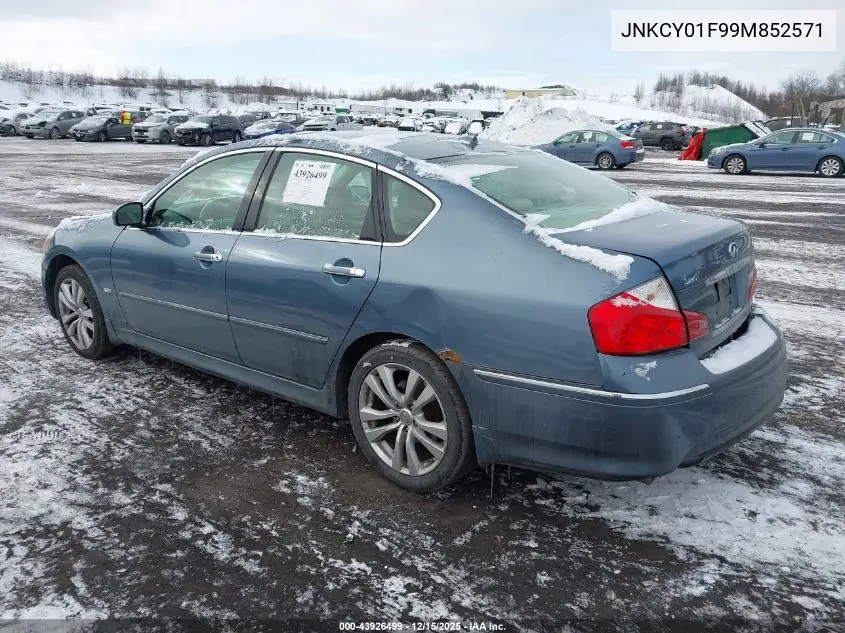 JNKCY01F99M852571 2009 Infiniti M35X