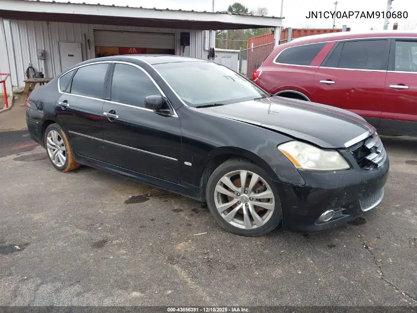 JN1CY0AP7AM910680 2010 Infiniti M35