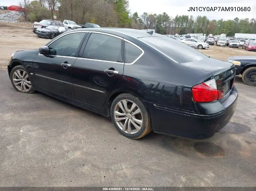 JN1CY0AP7AM910680 2010 Infiniti M35