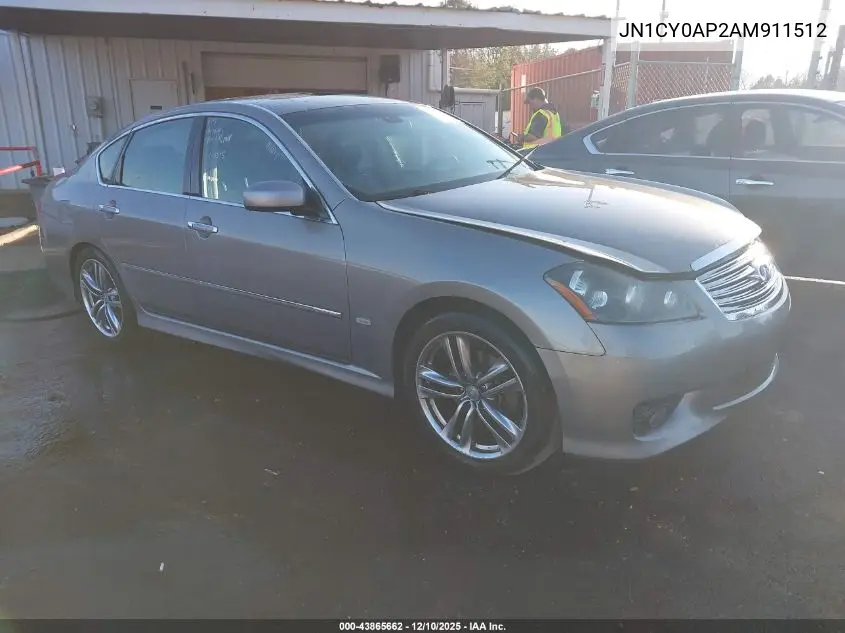 JN1CY0AP2AM911512 2010 Infiniti M35