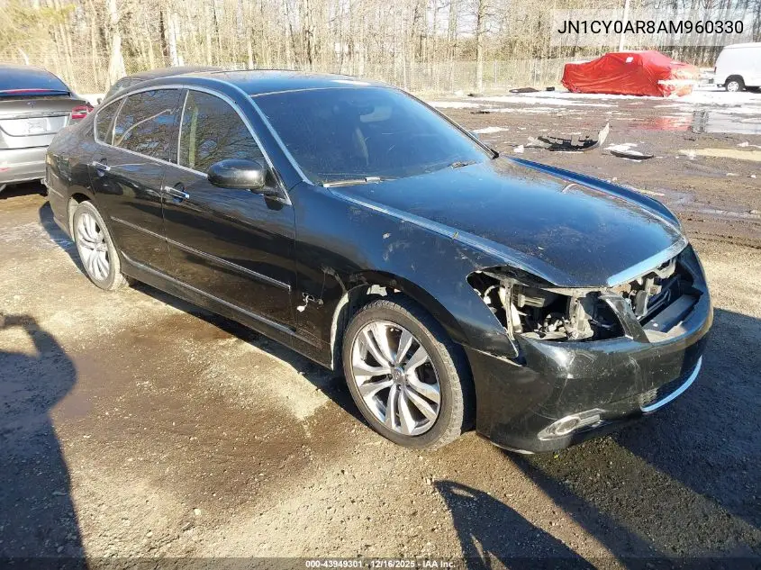 JN1CY0AR8AM960330 2010 Infiniti M35X