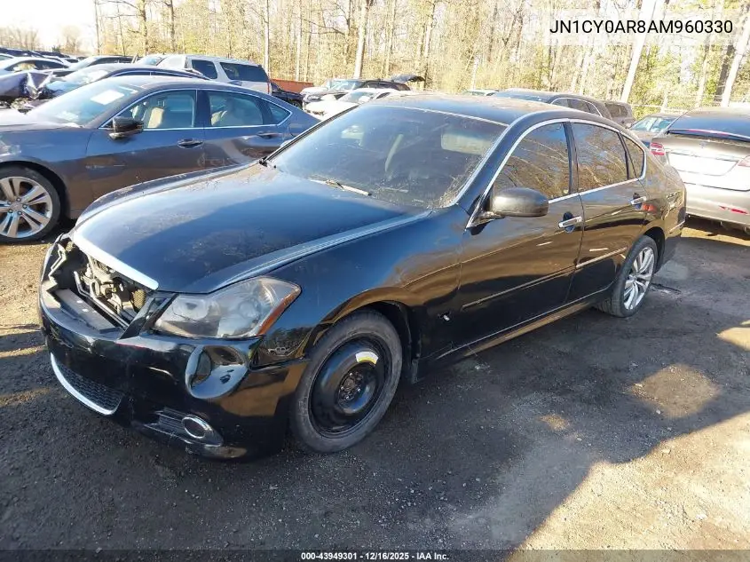 JN1CY0AR8AM960330 2010 Infiniti M35X