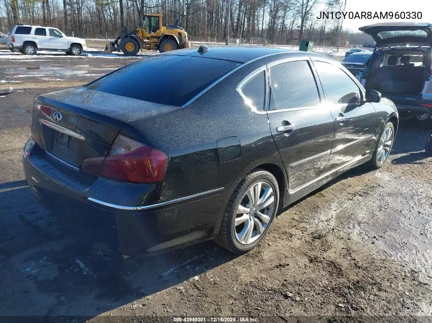 JN1CY0AR8AM960330 2010 Infiniti M35X