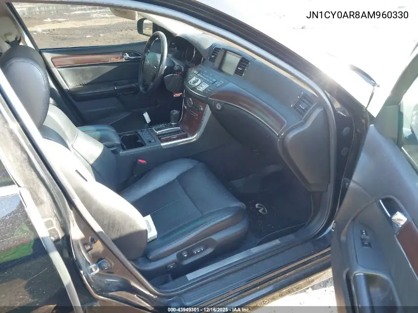 JN1CY0AR8AM960330 2010 Infiniti M35X