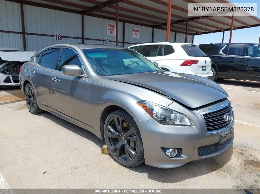 JN1BY1AP5BM323378 2011 Infiniti M37