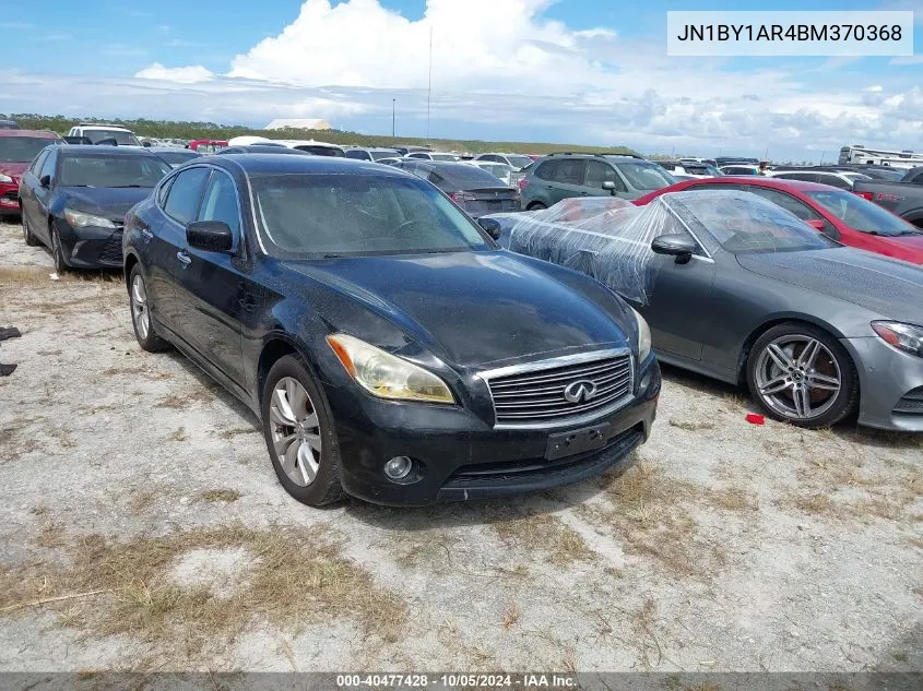 JN1BY1AR4BM370368 2011 Infiniti M37X X