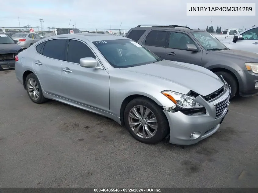 JN1BY1AP4CM334289 2012 Infiniti M37