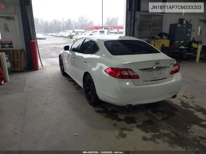 JN1BY1AP7CM333203 2012 Infiniti M37