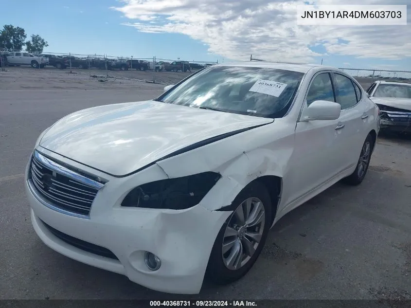 JN1BY1AR4DM603703 2013 Infiniti M37X