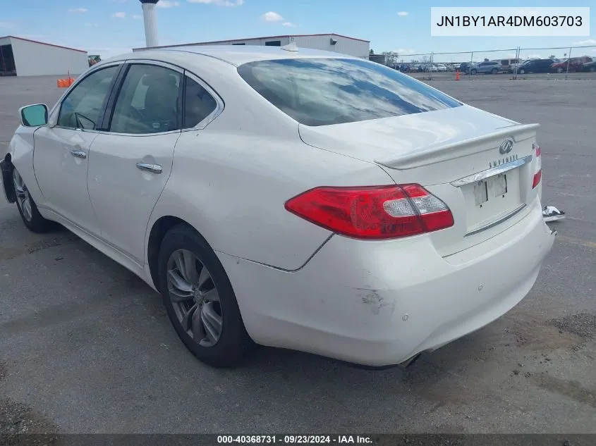 JN1BY1AR4DM603703 2013 Infiniti M37X