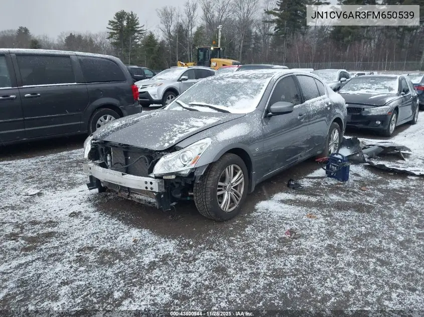 JN1CV6AR3FM650539 2015 Infiniti Q40