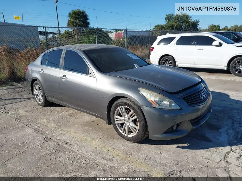 JN1CV6AP1FM580876 2015 Infiniti Q40
