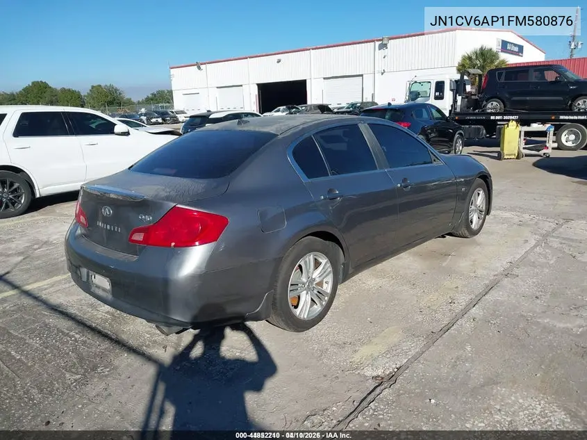 JN1CV6AP1FM580876 2015 Infiniti Q40