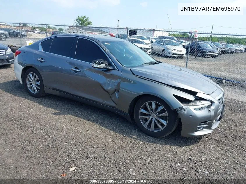 JN1BV7AR7EM695970 2014 Infiniti Q50 Premium