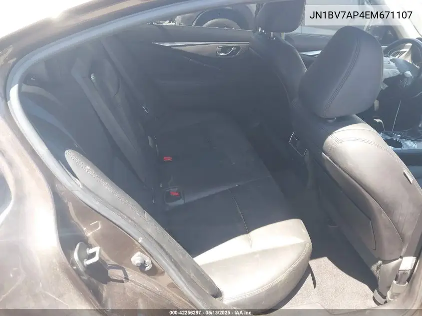 JN1BV7AP4EM671107 2014 Infiniti Q50 Premium