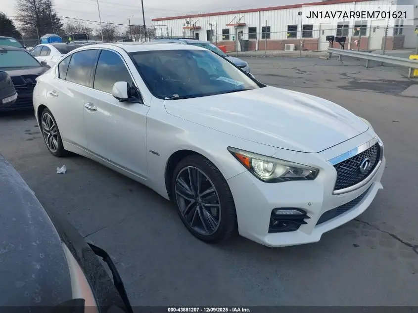 JN1AV7AR9EM701621 2014 Infiniti Q50 Hybrid Sport