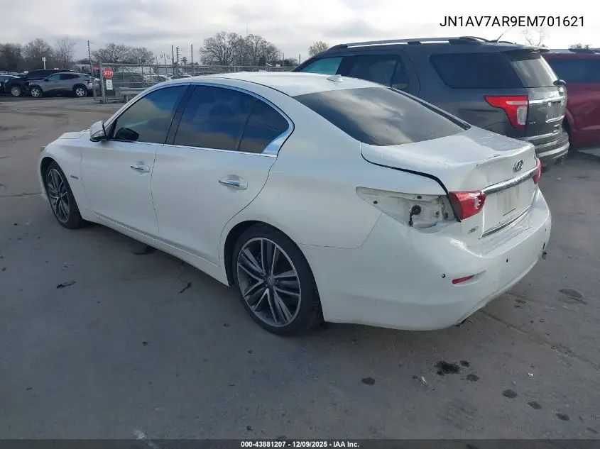JN1AV7AR9EM701621 2014 Infiniti Q50 Hybrid Sport