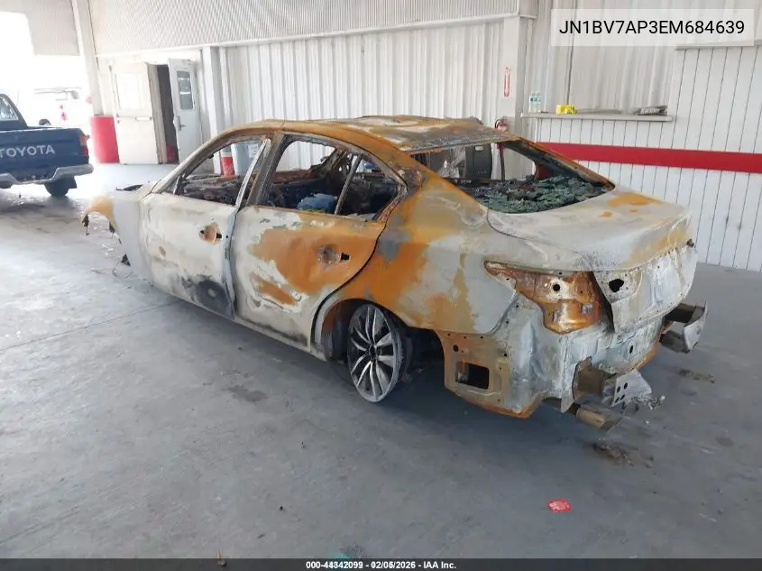 JN1BV7AP3EM684639 2014 Infiniti Q50 Premium
