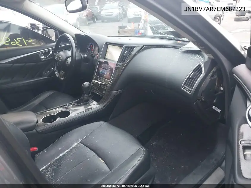JN1BV7AR7EM687223 2014 Infiniti Q50 Premium