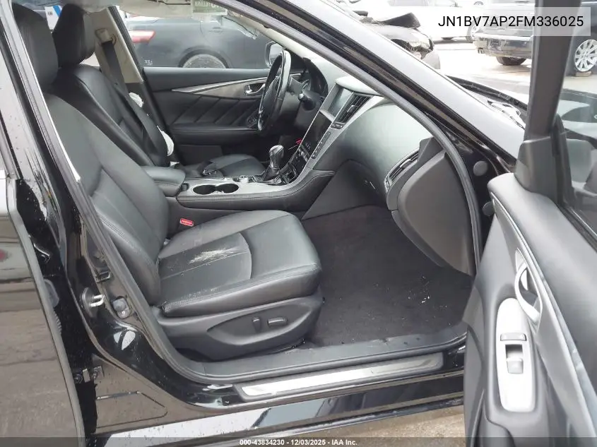 JN1BV7AP2FM336025 2015 Infiniti Q50 Premium/Sport