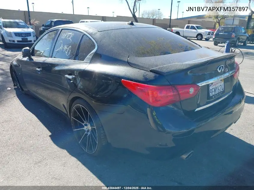 JN1BV7APXFM357897 2015 Infiniti Q50 Premium
