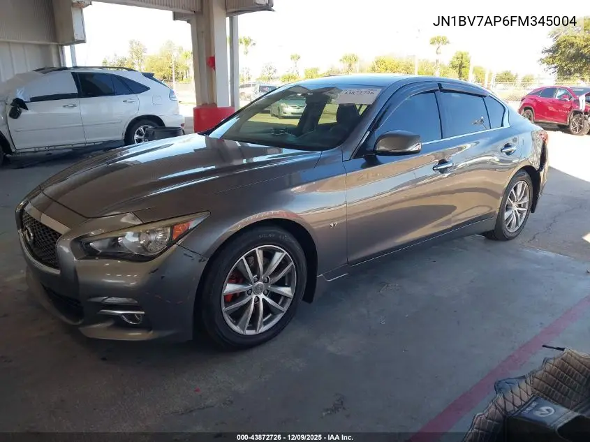 JN1BV7AP6FM345004 2015 Infiniti Q50