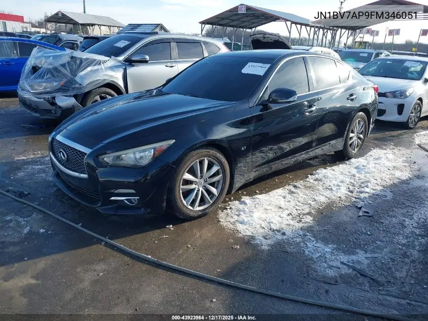 JN1BV7AP9FM346051 2015 Infiniti Q50 Premium