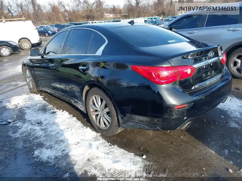 JN1BV7AP9FM346051 2015 Infiniti Q50 Premium
