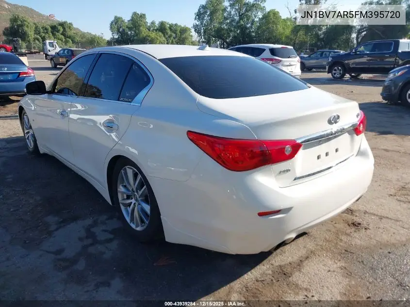 JN1BV7AR5FM395720 2015 Infiniti Q50 Premium