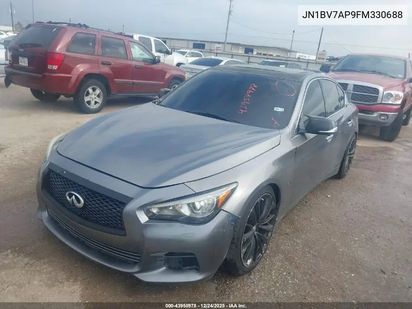 JN1BV7AP9FM330688 2015 Infiniti Q50 Premium