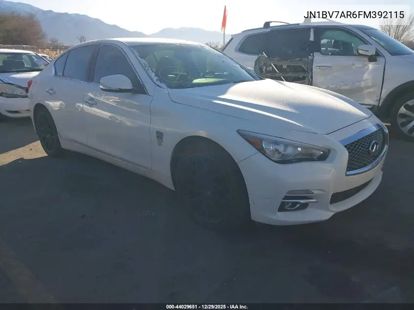 JN1BV7AR6FM392115 2015 Infiniti Q50 Premium